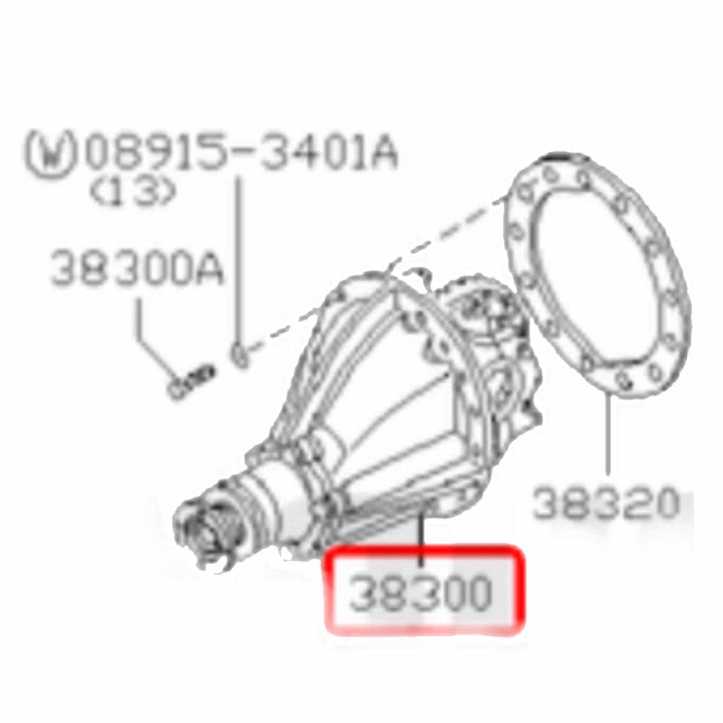 Final Drive Assembly Rear - 38300H2523