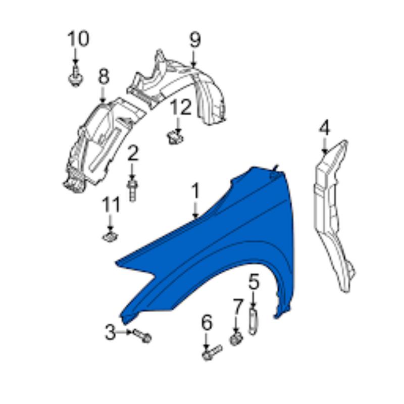 Fender Assembly Front Left Side - F3113CA030