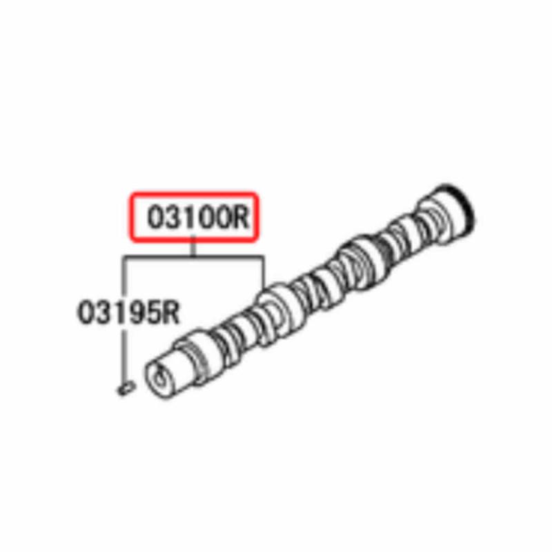 Camshaft Assembly Right - MD369037