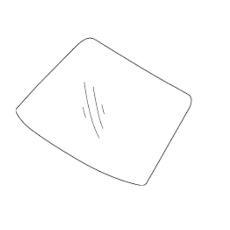 Windshield Glass Front - 861101F011