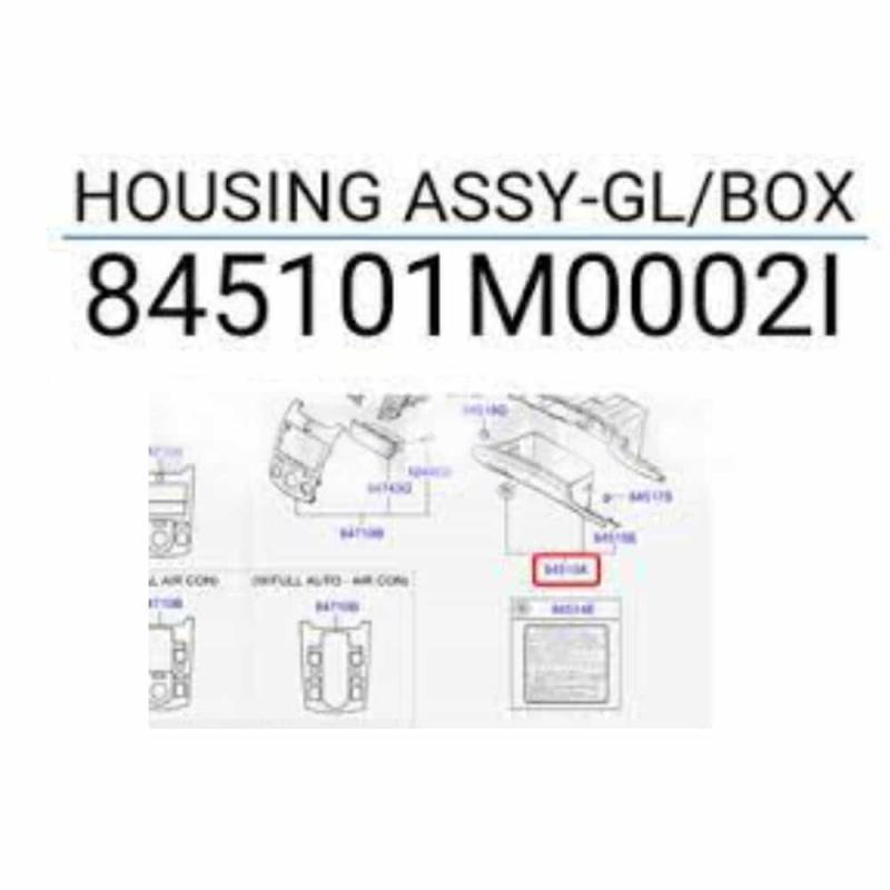 Glove Box Assembly - 845101M0002I