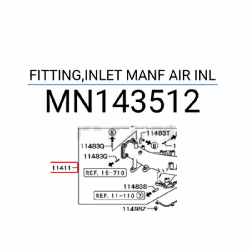 Manifold Assembly Intake - MN143512