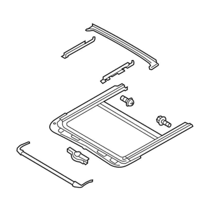 Frame Assembly-Sunroof - 913507S212