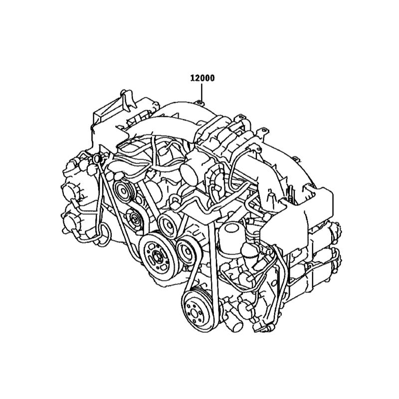 Engine Bare Assembly - SU00306767
