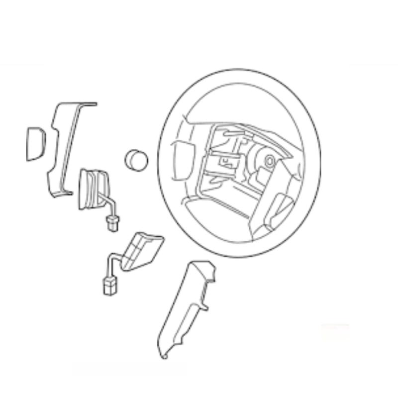 Steering Wheel Assembly - 561003E730CQ