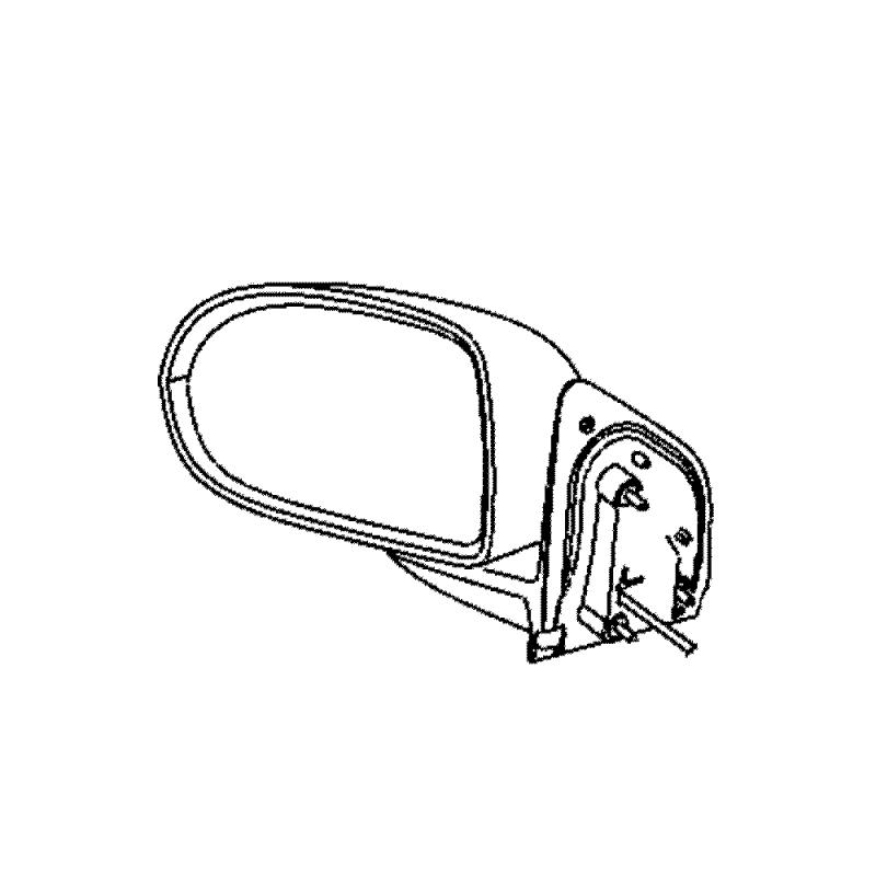 Mirror Assembly Left Side - 5115041AJ