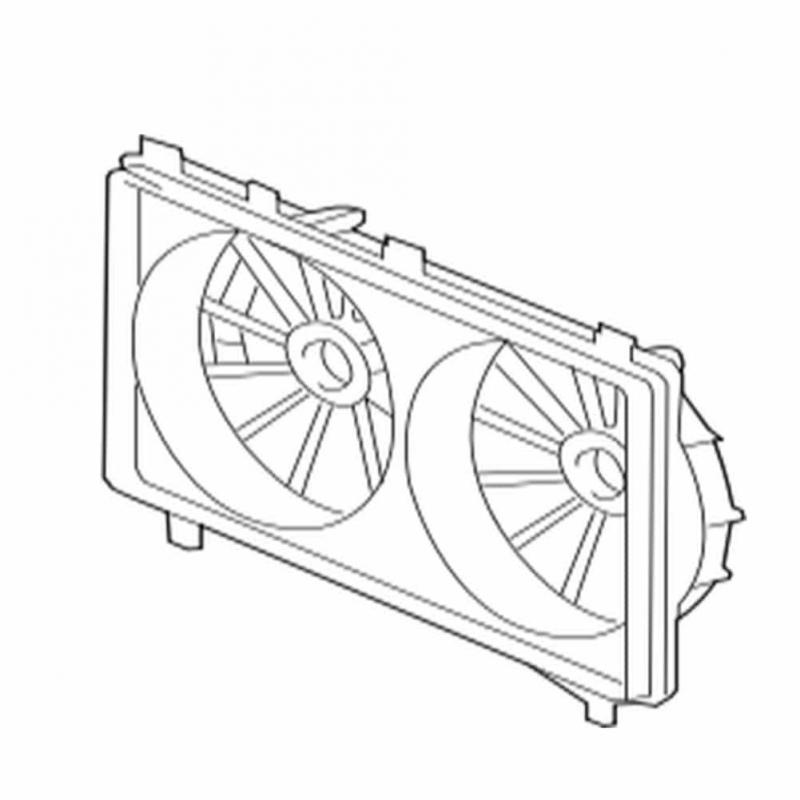 Shroud Radiator Upper - 1671131610